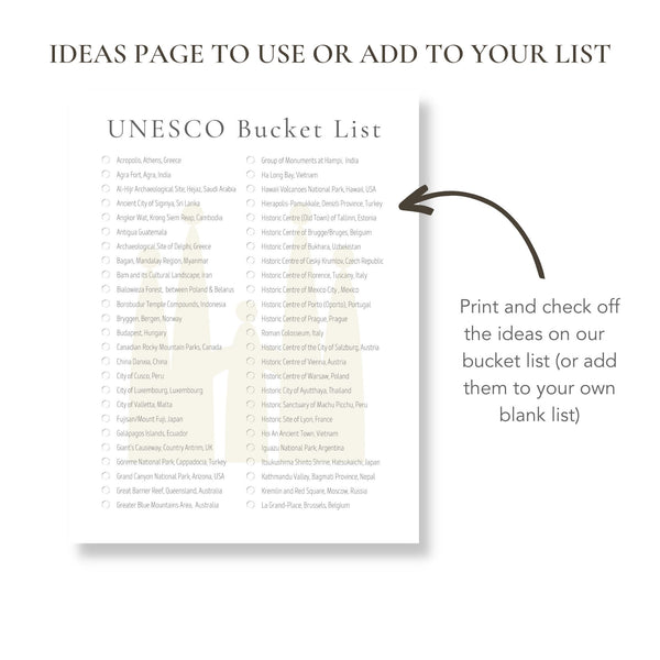 UNESCO Bucket List