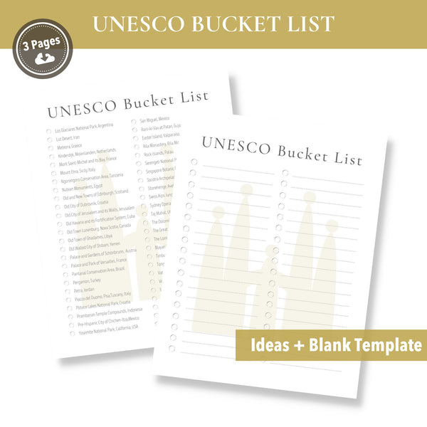UNESCO Bucket List