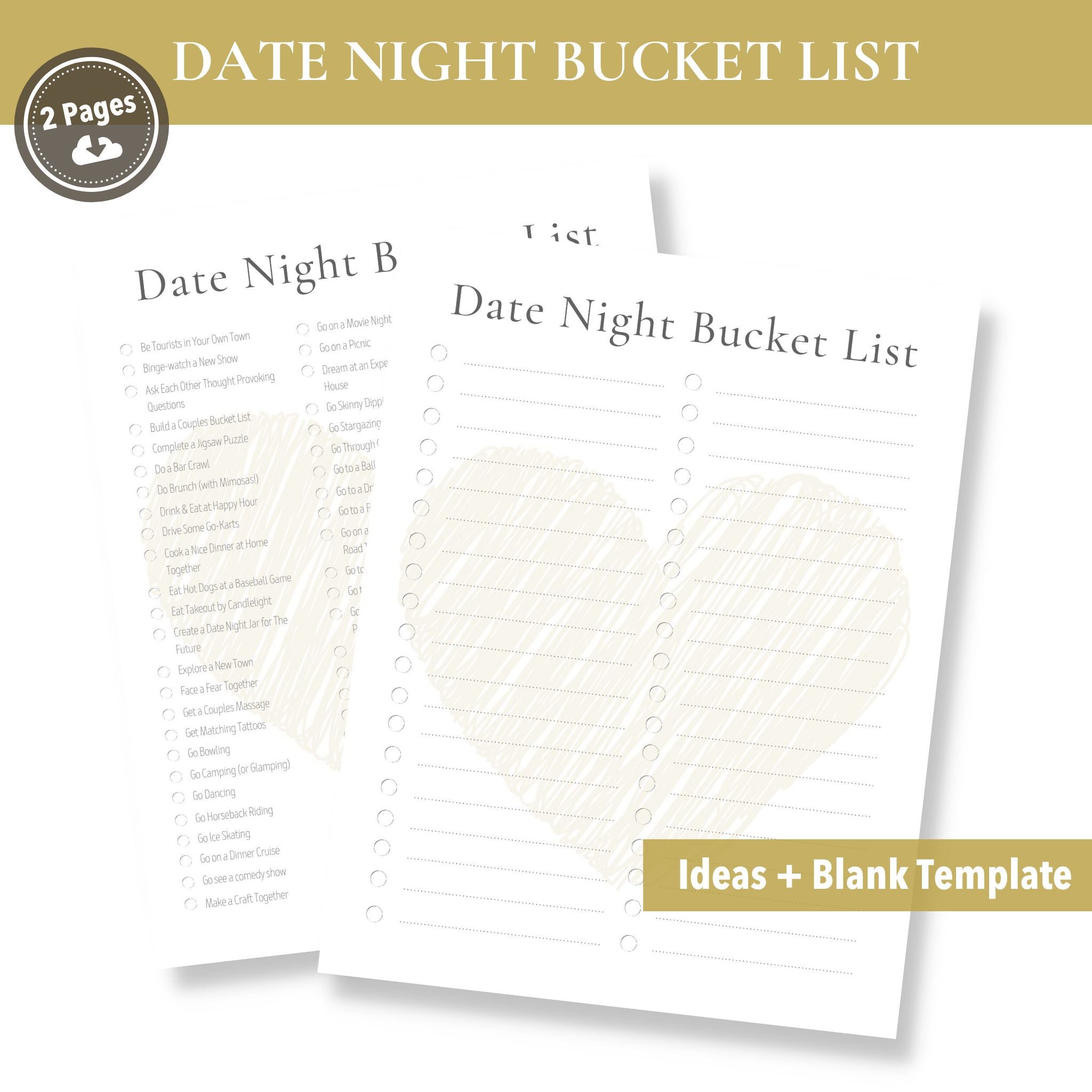Date Night Bucket List: 75 Cute Ideas for a Perfectly Fun Evening