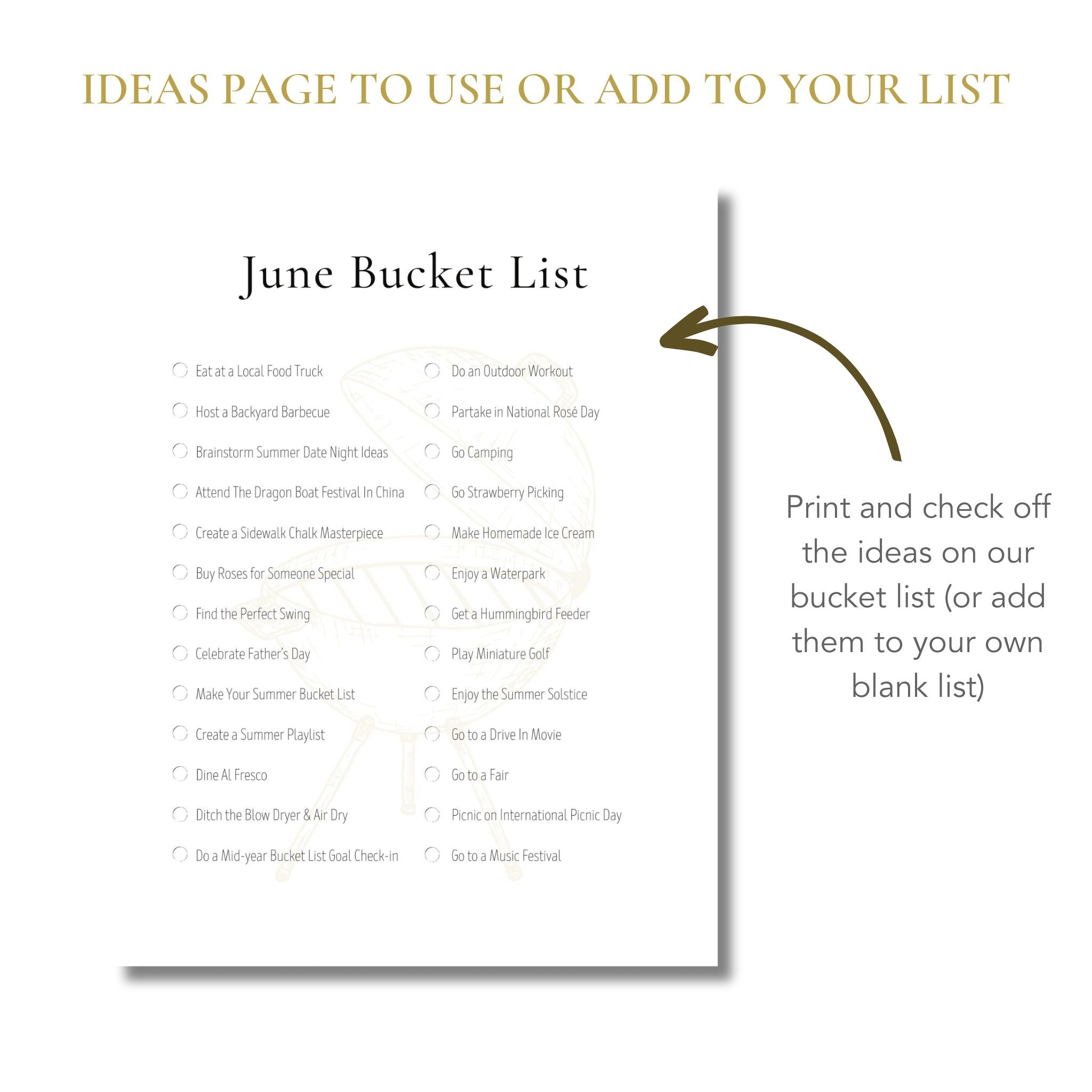 Your June Bucket List: [Number] Weeks To Get Ready! - p8sdmsa