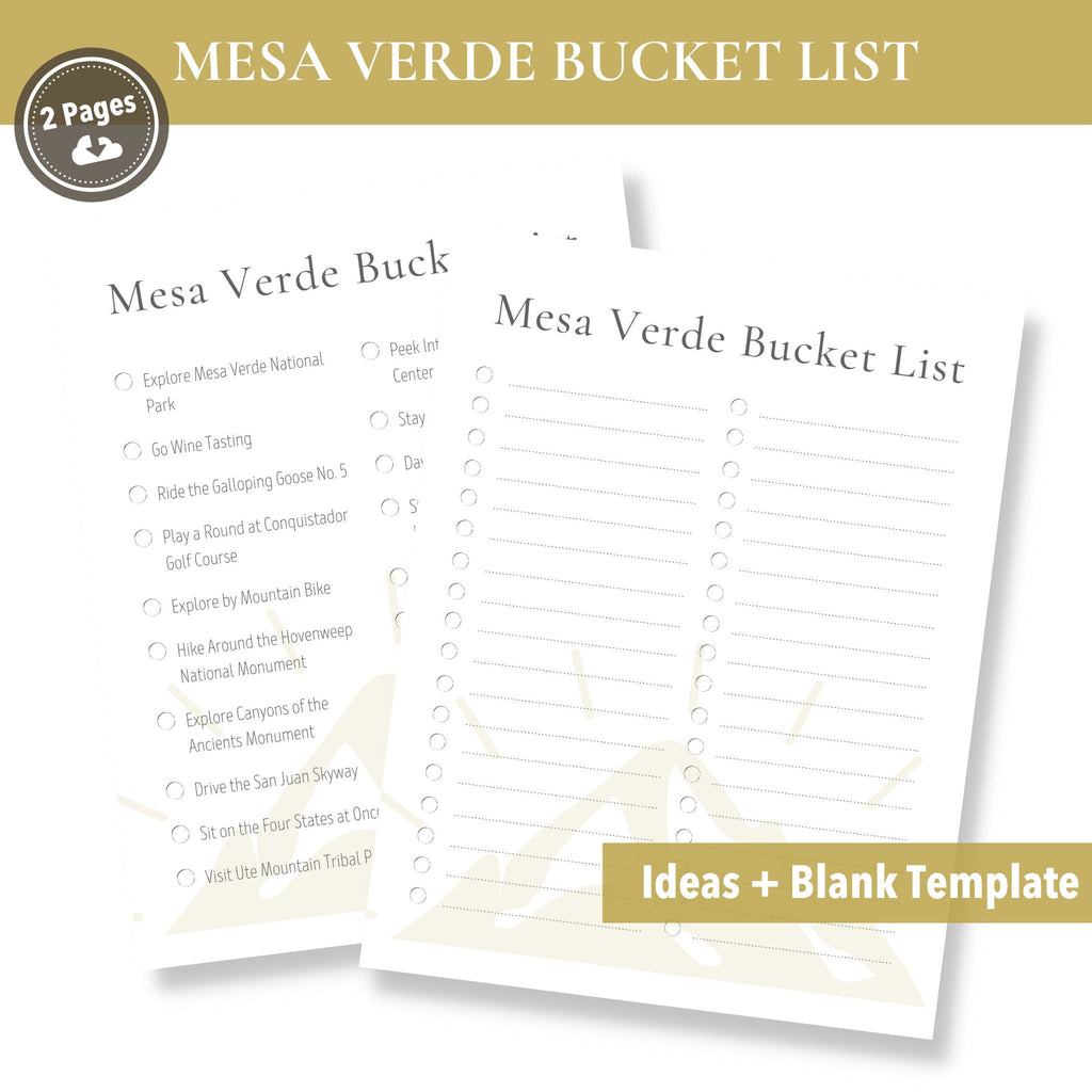 Printable Mesa Verde Colorado Bucket List Blank Template Included printable-mesa-verde-colorado-bucket-list-blank-template-included
