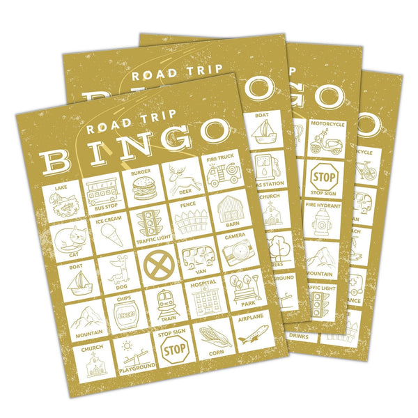 Road Trip Bingo Cards (Printable)