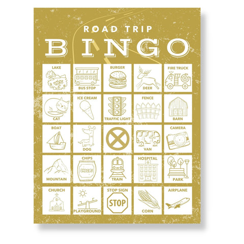 Road Trip Bingo Cards (Printable)