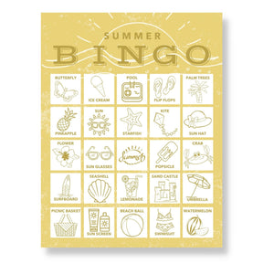 Summer Bingo Cards (Printable)
