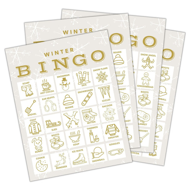 Winter Bingo Cards (Printable)