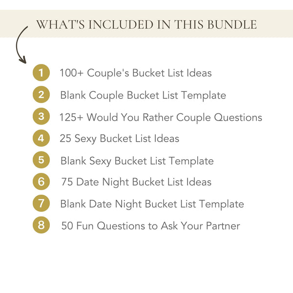 Ultimate Couples Bundle (Printable)